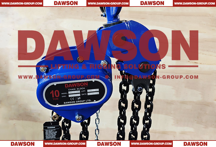 DSVD 10T Chain Block, Chain Hoist for Construction Site - Dawson Group Ltd. - China Manufacturer, Supplier, Factory