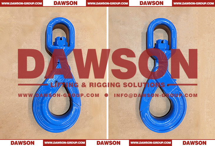 DS1007 G100 European Type Swivel Self-Locking Hook for Crane Lifting Chain Slings - Dawson Group Ltd. - China Manufacturer, Supplier, Factory