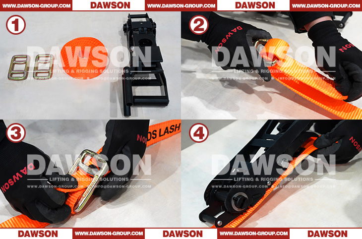 Application for 32MM-50MM Polyester Woven Cord Lash Strapping, One Way Lashing Systems - Dawson Group Ltd. - China Supplier, Factory