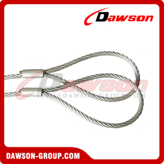 DAWSON High-Performance Pressed Steel Wire Rope Slings