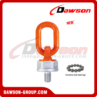 DS304HD G80 Heavy Duty Swivel Hoist Ring, 360° Rotation Hoist Ring, Grade 80 Lifting Screw Point