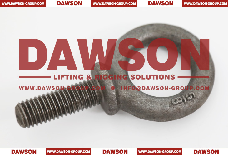 Self-Color M-279 Metric Threaded Shoulder Type Forged Machinery Eye Bolts - Dawson Group Ltd. - China Manufacturer, Supplier, Factory