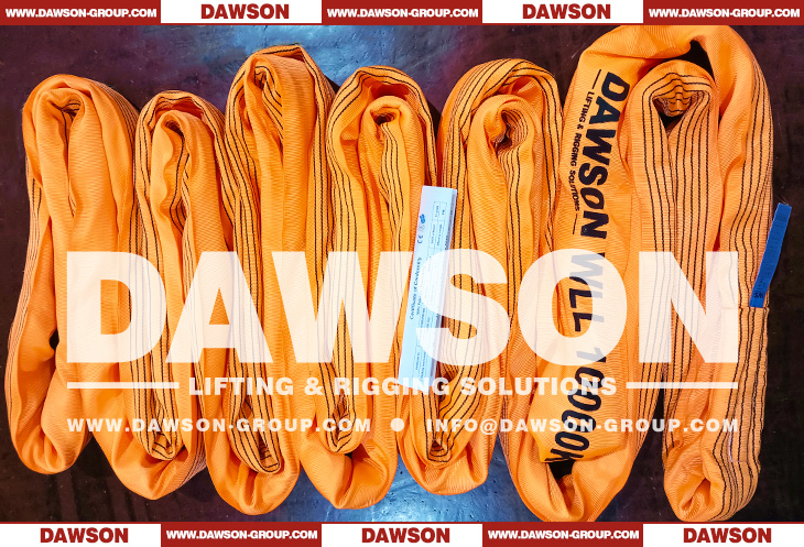 WLL 10T Polyester Round Slings - Dawson Group Ltd. - China Manufacturer, Supplier, Factory