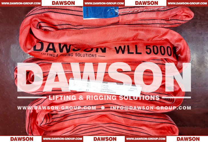 WLL 5T Polyester Round Slings - Dawson Group Ltd. - China Manufacturer, Supplier, Factory