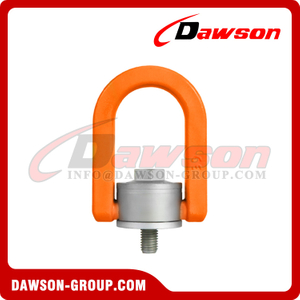 DS118Y G80 Safe Rotating Lifting Ring, Grade 80 Swivel Hoist Ring, Lifting Points