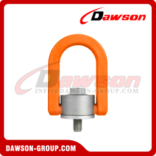 DS118Y G80 Safe Rotating Lifting Ring, Grade 80 Swivel Hoist Ring, Lifting Points