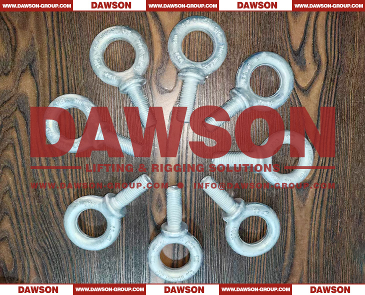 M-279 Metric Threaded Shoulder Type Forged Machinery Eye Bolts - Dawson Group Ltd. - China Manufacturer, Supplier