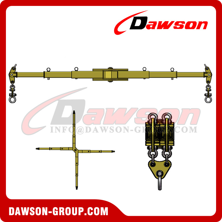 Cross Telescopic Lifting Spreader Bar (New R&D Product)