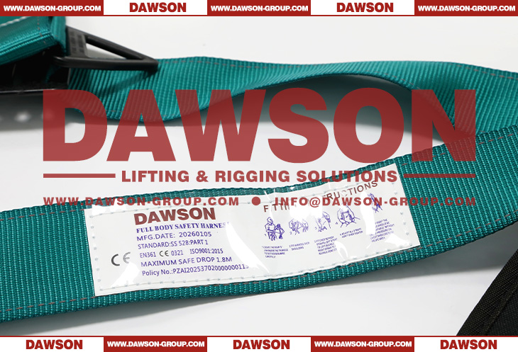 DS5126-09 Safety Harness EN361, Fall Protection, Full Body Safety Harness - Dawson Group Ltd. - China Manufacturer