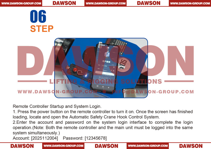 DAWSON Automatic Safety Crane Hook Exclusive Tips - Dawson Group Ltd. - China Factory