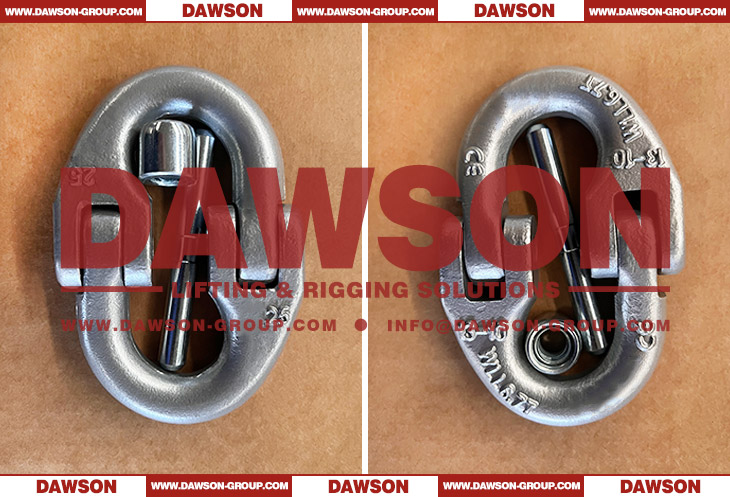 DS1001 G100 Dacromet European Type Connecting Link Hammer Lock Chain Connector for Fishing & Trawling - Dawson Group Ltd. - China Manufacturer, Supplier, Factory