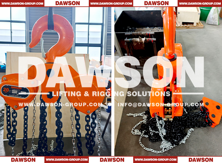 DSVD 20T Chain Block, Heavy Duty Chain Hoist for Construction Site - Dawson Group Ltd. - China Manufacturer, Factory