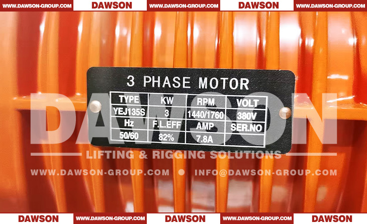 15 Ton Electric Chain Hoist, 15000KG Electric Chain Block - Dawson Group Ltd. - China Manufacturer, Supplier, Factory