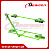 DAWSON Container Load and Moving Skates with Rollers, Container Transport Roller Skates, ISO Container Dollies