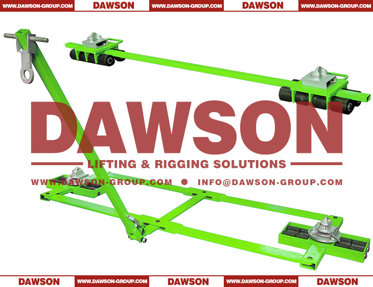 DAWSON Container Load and Moving Skates with Rollers, Container Transport Roller Skates, ISO Container Dollies - Dawson Group Ltd. - China Supplier