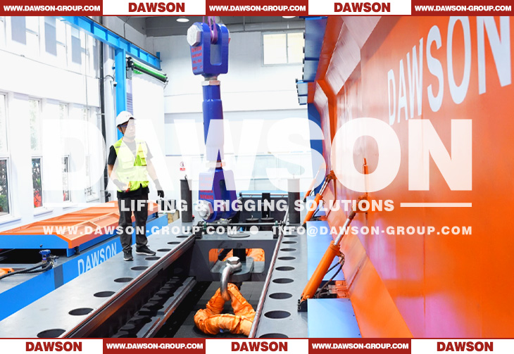Testing WLL 100T HD Turnbuckle with Jaw Fork & Jaw Fork, Heavy Duty UU Type Lashing Screw Turnbuckle for Tightening - Dawson Group Ltd. - China Supplier
