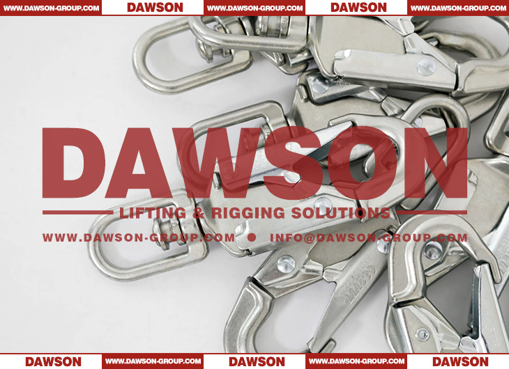 White Zinc-Plated Swivel Safety Hook for DSHW-AB Hand Worm Gear Winch with Wire Rope, Hand Winch - Dawson Group Ltd. - China Manufacturer, Supplier