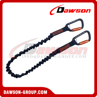 DS5238 Tool Lanyard with elastic folding belt, Equipped with two karabiners