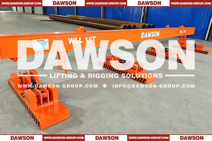 DAWSON WLL 15Ton Spreading Bar with Automatic Permanent Magnet Lifter - Dawson Group Ltd. - China Manufacturer, Supplier