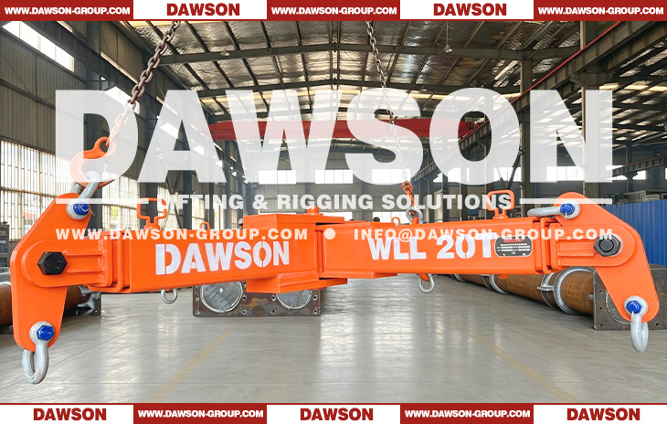 DS-ALB20T 20T Adjustable Lifting Beam, Cross Telescopic Lifting Spreader Bar (New R&D Product) - Dawson Group Ltd. - China Manufacturer Supplier Factory