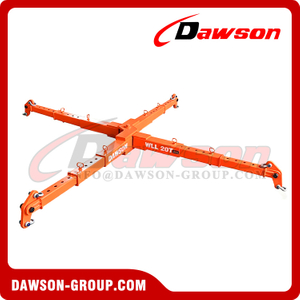 DS-ALB20T Adjustable Lifting Beam, Cross Telescopic Lifting Spreader Bar (New R&D Product)