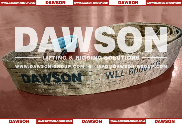 WLL 6 Ton Polyester Webbing Slings - Lifting Slings - Dawson Group Ltd. - China Manufacturer, Supplier