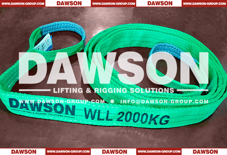 WLL 2 Ton Polyester Webbing Slings - Lifting Slings - Dawson Group Ltd. - China Manufacturer, Supplier, Factory