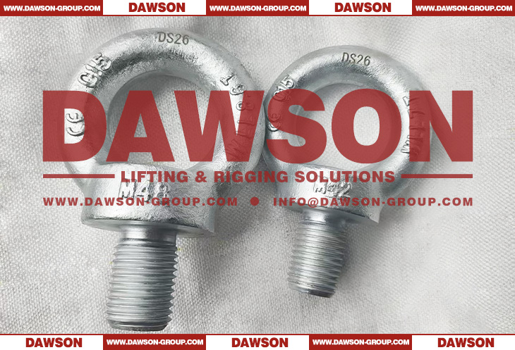DIN 580 Galvanized Eye Bolts Lifting Eye Screw - Dawson Group Ltd. - China Manufacturer, Supplier