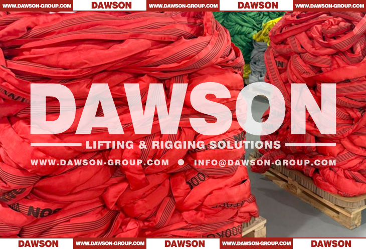 WLL 5T Polyester Round Slings, 5000KG Lifting Slings - Dawson Group Ltd. - China Manufacturer, Supplier, Factory