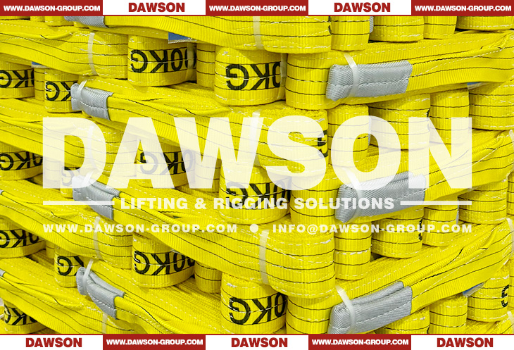 WLL 3 Ton Polyester Webbing Slings - Lifting Slings - Dawson Group Ltd. - China Manufacturer, Supplier