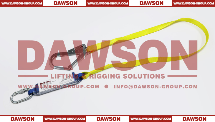 DS6105-1-BY Energy Absorbers Webbing Lanyards EN355 EN354, Fall Protection, Energy Absorbing Lanyards - Dawson Group Ltd. - China Manufacturer, Supplier, Factory