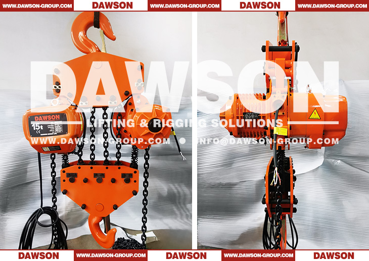 15 Ton Electric Chain Hoist, 15000KG Electric Chain Block - Dawson Group Ltd. - China Supplier, Factory