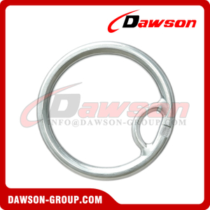 DAWSON WLL 22T 50MMX500MM H.D.G. Forged Steel Mooring Chain Support Round Ring