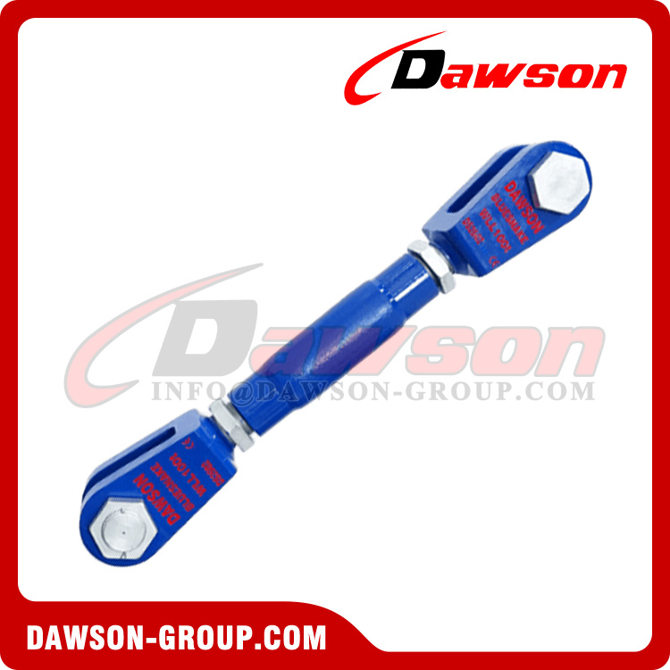 WLL 100T HD Turnbuckle with Jaw Fork & Jaw Fork / Eye & Eye / Eye and Jaw Fork, Heavy Duty UU / EE / JE Type Lashing Screw Turnbuckle for Tightening