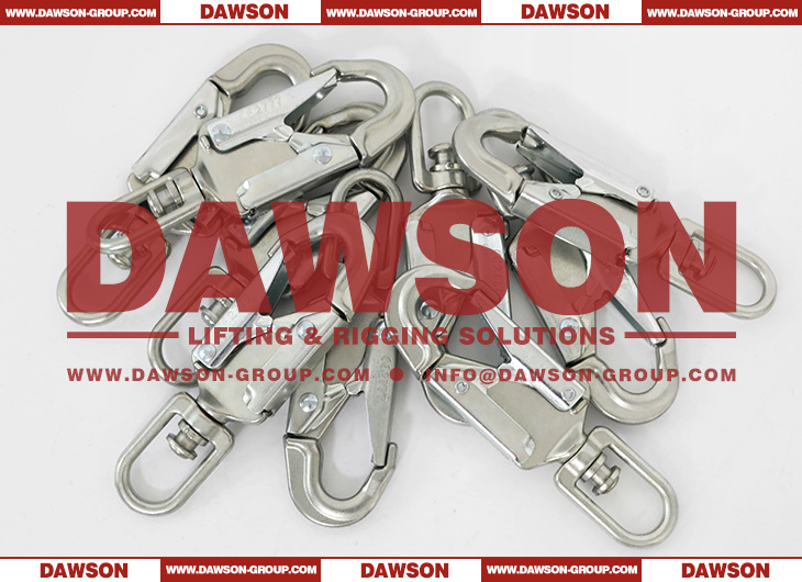 White Zinc-Plated Swivel Safety Hook for DSHW-AB Hand Worm Gear Winch with Wire Rope, Hand Winch - Dawson Group Ltd. - China Manufacturer, Supplier, Factory