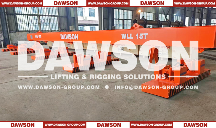 DAWSON WLL 15Ton Spreading Bar with Automatic Permanent Magnet Lifter - Dawson Group Ltd. - China Manufacturer, Factory
