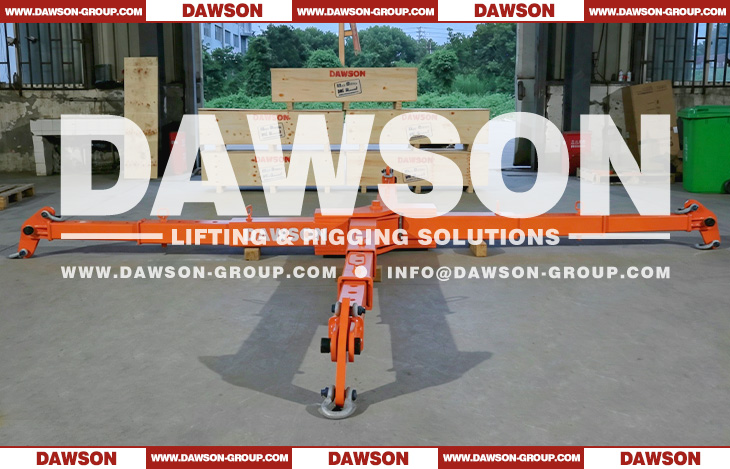DS-ALB20T Adjustable Lifting Beam, Cross Telescopic Lifting Spreader Bar (New R&D Product) - Dawson Group Ltd. - China Manufacturer, Supplier
