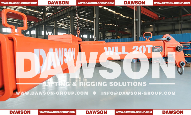 DS-ALB20T Adjustable Lifting Beam, Cross Telescopic Lifting Spreader Bar (New R&D Product) - Dawson Group Ltd. - China Factory, Manufacturer, Supplier