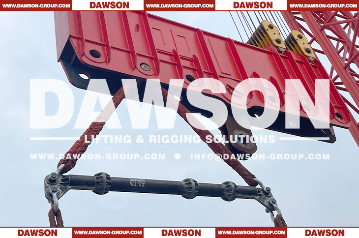 DS-MSB-110H 170 Ton Modular Spreader Beams, Modulares Spreader Bars, Lifting Spreader Beam - Dawson Group Ltd. - China Factory