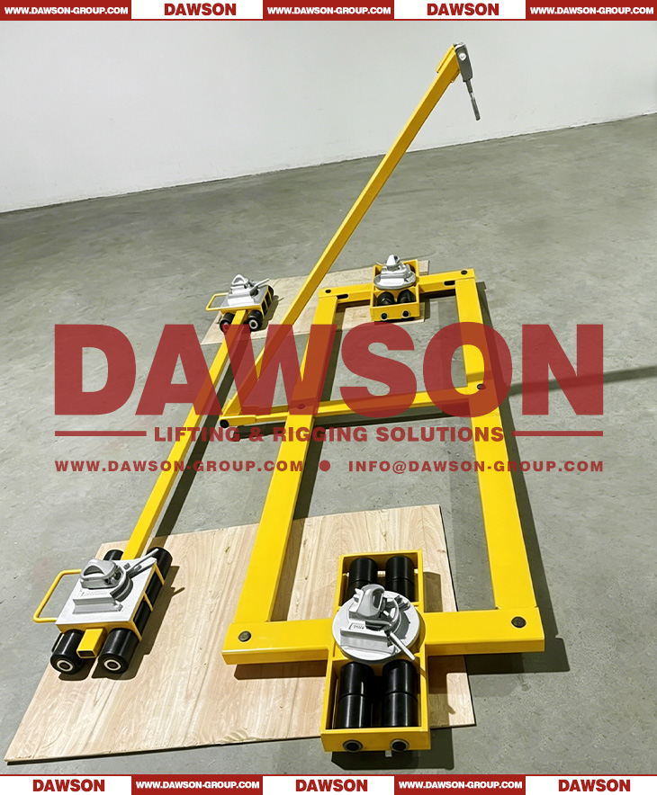 DAWSON Container Load and Moving Skates with Rollers, Container Transport Roller Skates, ISO Container Dollies - Dawson Group Ltd. - China Manufacturer, Factory