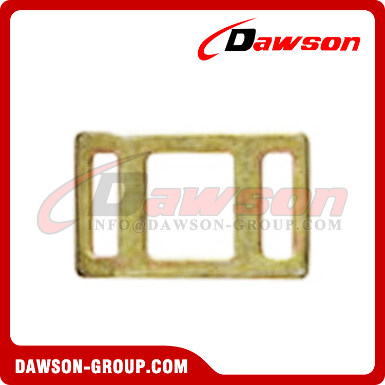 DS-OWB3015S01 LC 1500KG 3300LBS BS 3000KG 6600LBS 30mm One Way Lashing Flat Stamped Buckle - Dawson Group Ltd. - China Manufacturer, Supplier, Factory