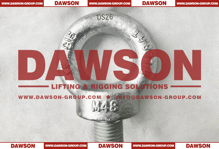 DIN 580 Galvanized Eye Bolts Lifting Eye Screw - Dawson Group Ltd. - China Manufacturer, Factory