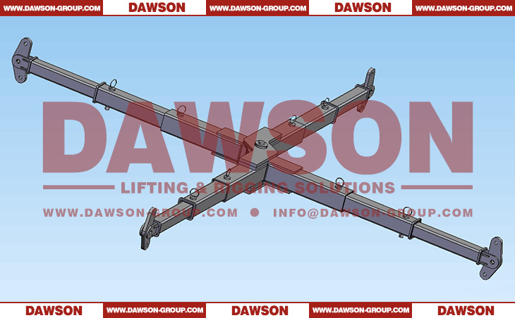 Cross Telescopic Lifting Spreader Bar (New R&D Product) - Dawson Group Ltd. - China Factory, Manufacturer, Supplier