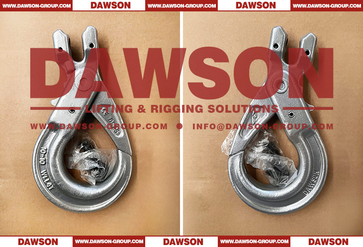DS1006 G100 Dacromet European Type Forged Clevis Self-Locking Hook for Lifting Chain Slings - Dawson Group Ltd. - China Manufacturer, Supplier, Factory