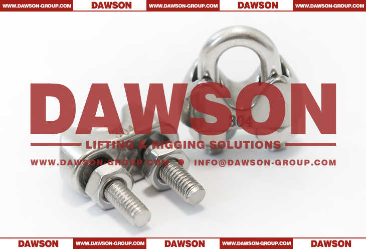 Stainless Steel DIN 741 Wire Rope Clips, SS304 SS316 Wire Rope Clamps - Dawson Group Ltd. - China Manufacturer