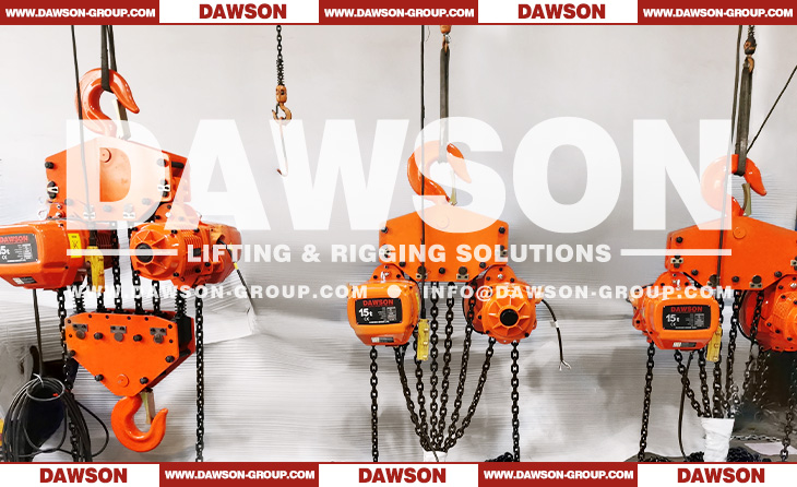 15 Ton Electric Chain Hoist, 15000KG Electric Chain Block - Dawson Group Ltd. - China Manufacturer, Supplier