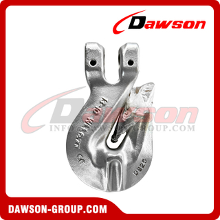 DS1009 G100 Dacromet Clevis Shortening Cradle Grab Hook with Wings for Adjust Chain Length