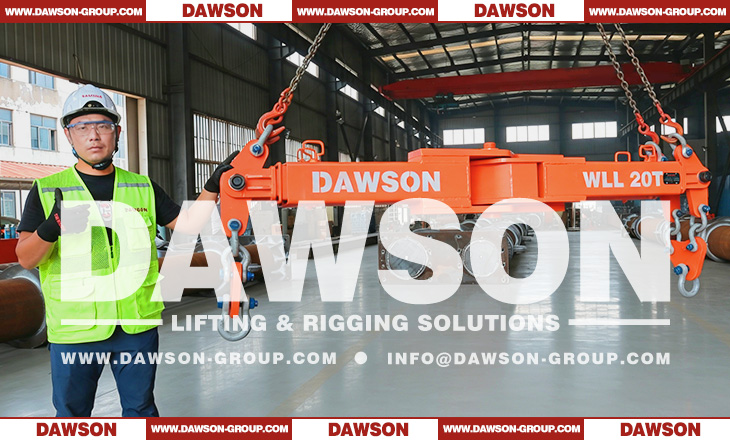 DS-ALB20T Adjustable Lifting Beam, Cross Telescopic Lifting Spreader Bar (New R&D Product) - Dawson Group Ltd. - China Manufacturer Supplier