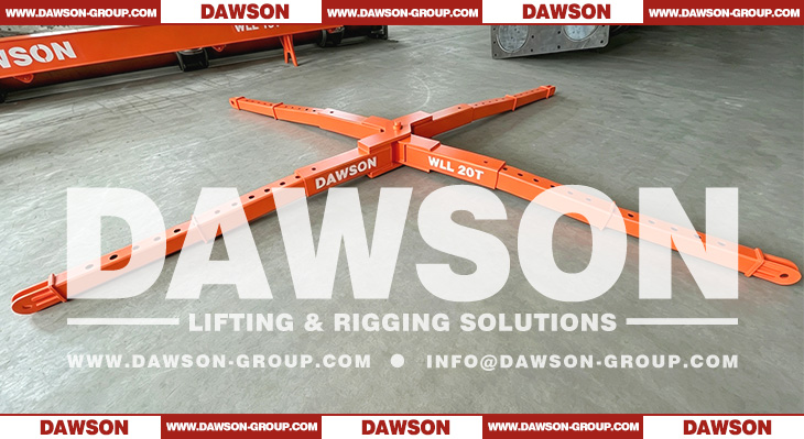 DS-ALB20T 20T Adjustable Lifting Beam, Cross Telescopic Lifting Spreader Bar (New R&D Product) - Dawson Group Ltd. - China Manufacturer Supplier