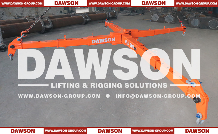 DS-ALB20T Adjustable Lifting Beam, Cross Telescopic Lifting Spreader Bar (New R&D Product) - Dawson Group Ltd. - China Supplier, Factory